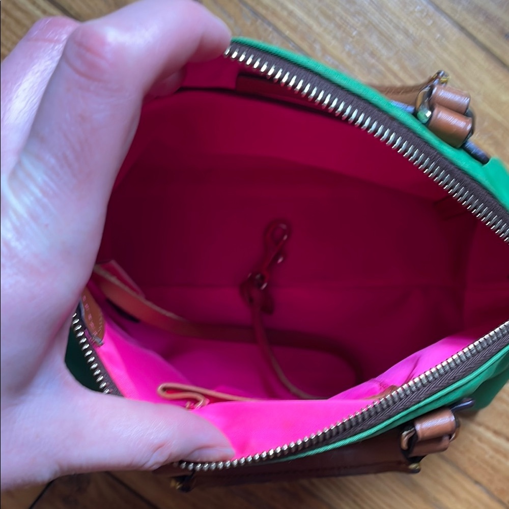 Dooney & Bourke Vibrant Green Satchel - Picture 6 of 10